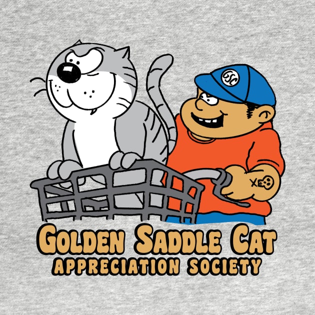 Golden Saddle Cat Appreciation Society by RealFanShitOnly/Peace.Sports